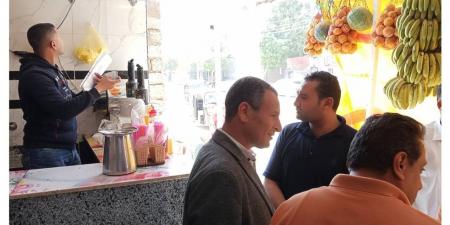 غلق محطة وقود مخالفة وضبط 60 كيو لحوم وكبدة فاسد بديرمواس بالمنيا