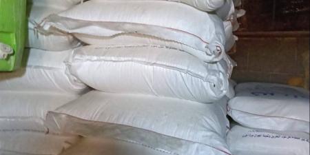 ضبط مستودع استولى على 172 طن دقيق مدعم بسوهاج