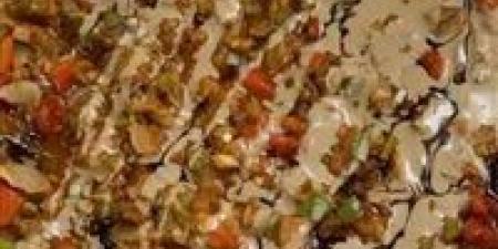 “طعمه يخطفك من أول لقمة”.. باذنجان بالفلفل المشوي يتصدر موائد المقبلات