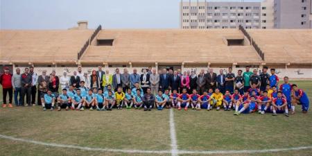 "علوم الرياضة" تتصدر مجموعتها وتضرب موعدًا مع "التجارة" في ربع نهائي كأس رئيس الجامعة بطنطا