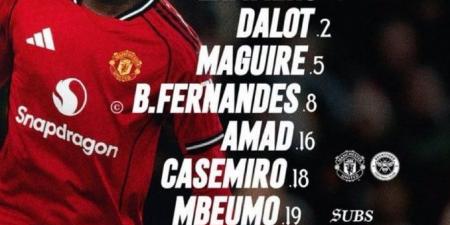 مان يونايتد ضد برينتفورد.. كاسيميرو وسيسكو يتقدمان للشياطين الحمر بالشوط الأول