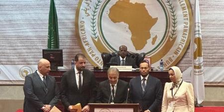 النائب محمد عبادة عضوا بالبرلمان الافريقى