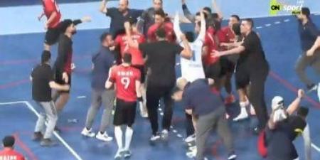 الأولمبى يهزم الزمالك ويتأهل لمواجهة الأهلى بنهائي كأس مصر لكرة اليد