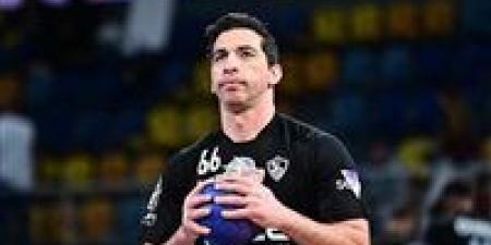 أحمد الأحمر أسطورة كرة اليد يعلن رحيله عن الزمالك
