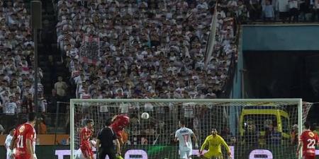 zamalek vs al ahly.. أشرف بن شرقي يسجل الهدف الأول لـ الأهلي في مرمى الزمالك بالدوري المصري الممتاز
