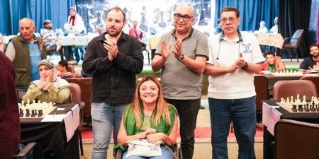 250 لاعبًا في بطولة الجمهورية للشطرنج لذوي الهمم وكأس مصر للرجال ودوري السيدات