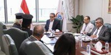وزير الصحة يستقبل بابا الروم الأرثوذكس لبحث إنشاء مستشفى بالإسكندرية