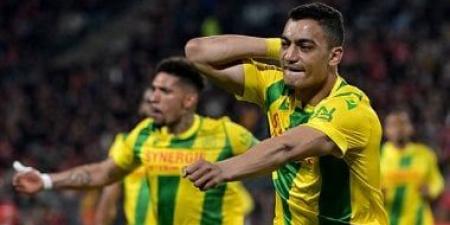 مصطفى محمد على مقاعد بدلاء نانت ضد مارسيليا فى الدوري الفرنسي