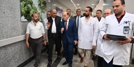 محافظ الغربية يشيد بمستشفى طنطا العام الجديد: نقلة نوعية في الرعاية الصحية