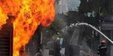 الحماية المدنية تسيطر على حريق محل ملابس بميدان الجيزة