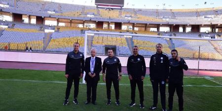 شاهد طاقم حكام مباراة الزمالك وسموحة في ملعب برج العرب رغم حادث حكم الـVAR