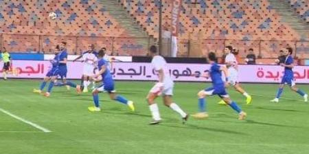 التعادل السلبى يحسم الشوط الأول بين سموحة والزمالك