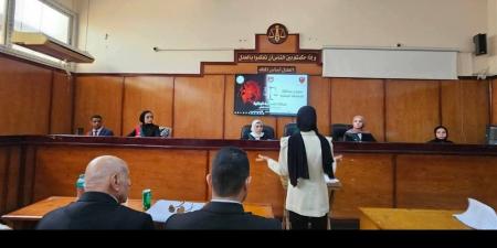 "حقوق جامعة السادات" تطبق «نموذج محاكاة المحكمة الجنائية» لإعداد كوادر قانونية مؤهلة