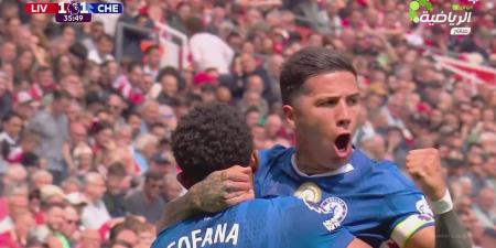 ليفربول ضد تشيلسي.. ملخص اهداف ونتيجة مباراة ليفربول ضد تشيلسي في الدوري الإنجليزي بعد مرور 45 دقيقة