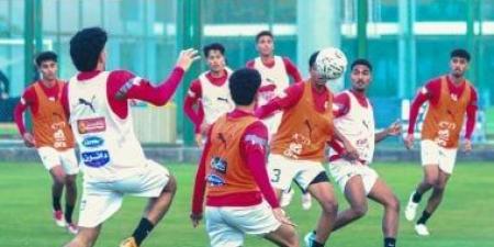 مران بدني صباحي لمنتخب مصر للشباب استعدادا لوديتىّ عمان
