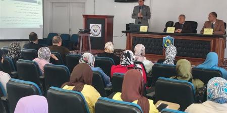 كلية التربية بجامعة دمنهور تعقد ندوة لشرح آليات التقدم للمنح البحثية