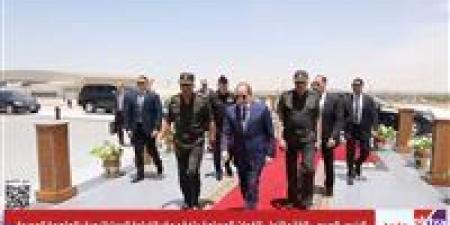 الرئيس السيسي يتفقد مقر القيادة الإستراتيجية بالعاصمة الجديدة