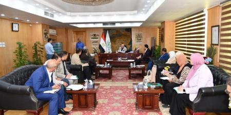 محافظ الفيوم يتابع الموقف التنفيذي لمشروعات الخطة الاستثمارية للعام المالي 2025 / 2026
