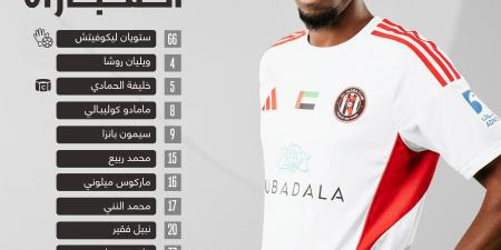 الننى يقود الجزيرة امام الوصل فى الدورى الاماراتى
