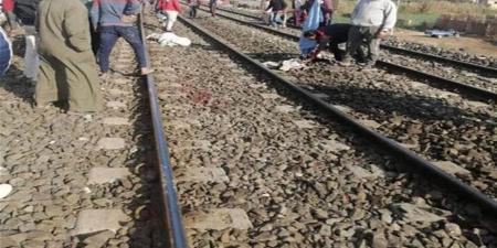 مصرع شاب أسفل عجلات قطار بالباجور في المنوفية