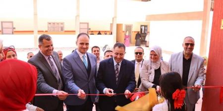 محافظ دمياط يفتتح عدداً من المدارس بمركز فارسكور ضمن احتفالات العيد القومي