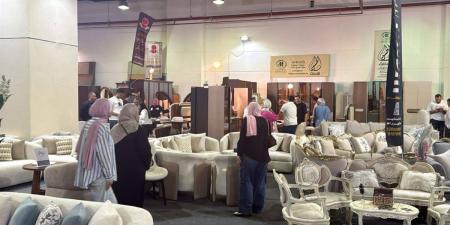 إقبال متزايد على معرض دمياط للأثاث بأرض المعارض في مدينة نصر (صور)