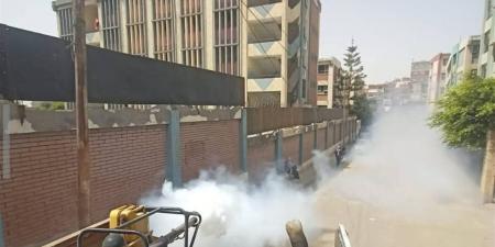 حي العجمي يواصل حملات الرش والتطهير ومكافحة الحشرات حفاظا على الصحة العامة