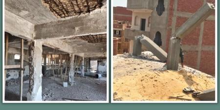 المنوفية تواصل حملات إزالة التعديات ضمن الموجة 29 واسترداد الأراضي الزراعية