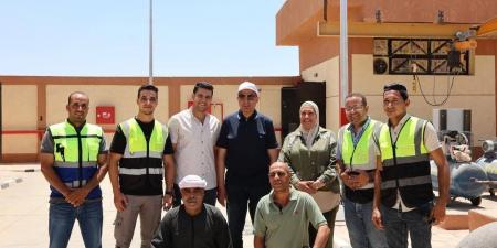 بتكلفة 70 مليون جنيه.. محافظ المنيا يتابع مشروع محطة رفع الصرف بتل بني عمران