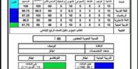 رابط نتيجة الصف الثالث الابتدائي 2026 الترم الثاني.. خطوات الاستعلام عبر بوابة التعليم الأساسي
