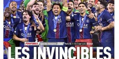 الأساطير.. صحف فرنسا تحتفل بحصول بي إس جي على لقب دوري أبطال أوروبا