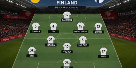 فيرتز وموسيالا يقودان ألمانيا ضد فنلندا استعدادا لكأس العالم