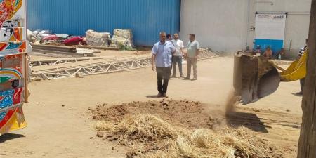 إزالة 8 حالات تعدٍ خلال ثاني أيام المرحلة الثانية من الموجة الـ29 بالبحيرة