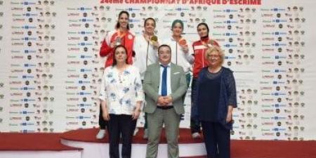 مصر ترفع رصيدها لـ13 ميدالية بعد ختام منافسات الفردي ببطولة أفريقيا للسلاح
