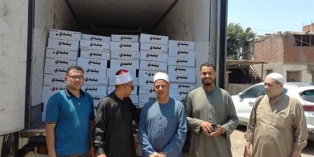 الأوقاف تبدأ تسليم الدفعة الأولى من أنصبة المضحين بمديرية أوقاف الغربية ضمن مشروع صكوك الأضاحي