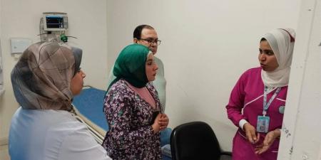 الرعاية الصحية بالإسماعيلية تتابع جودة الخدمات الطبية بمستشفى الطوارئ بأبو خليفة
