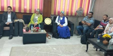 وكيل «شباب القليوبية» يبحث آليات تنفيذ برنامج تأهيل الكوادر البشرية
