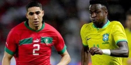 موعد مباراة البرازيل ضد المغرب فى كأس العالم 2026 والقنوات الناقلة
