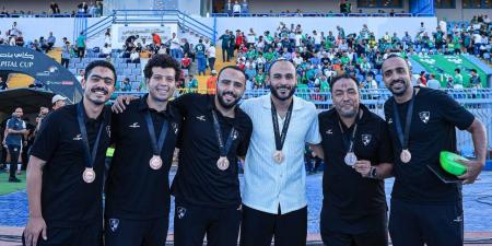 شاهد.. تتويج وادى دجلة بالميدالية البرونزية فى كأس عاصمة مصر بالمشاركة الأولى