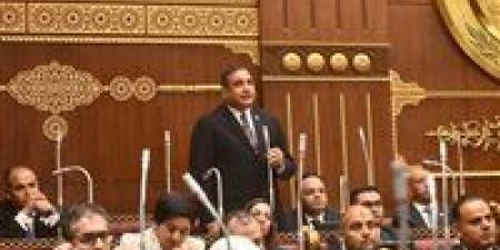 عماد خليل أمام الشيوخ: الخطة طموحة ونطالب بآليات لتنفيذ مستهدفات الصادرات وتدريب العمالة لأسواق أوروبا والخليج