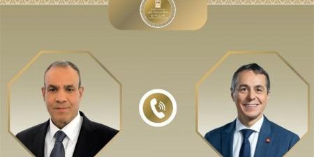 وزير الخارجية لنظيره السويسري: مصر تدعم المسار التفاوضي بين أمريكا وإيران
