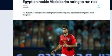 فيفا: حمزة عبد الكريم متحمس للانطلاق بقوة فى كأس العالم