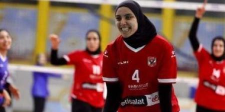 إقناع دعاء الغباشى بالاستمرار مع سيدات طائرة الأهلى.. وغلق ملف الزمالك