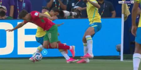 ماتش المغرب والبرازيل.. ملخص اهداف ونتيجة مباراة المغرب والبرازيل في كأس العالم بعد مرور 30 دقيقة