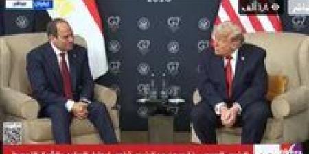 الرئيس السيسي: نقدر الدعم الأمريكي المقدم إلى مصر