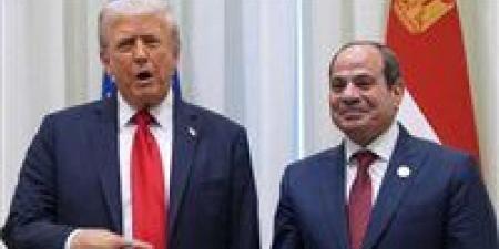 الرئيس السيسي يثمن الدعم الأمريكي لمصر وجهود واشنطن بحل أزمة سد النهضة