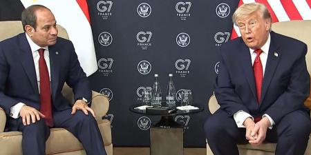 ترامب: السيسي صديقي ومصر تحظى باحترام الولايات المتحدة وجميع الدول حول العالم