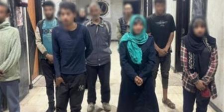 القبض على 12 شخصًا وبصحبتهم 15 حدثًا للتسول في القاهرة