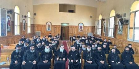 إيبارشية أكتوبر وأوسيم تنظم السيمنار النصف السنوي لمجمع الكهنة
