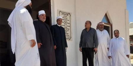 "أوقاف مطروح": افتتاح مسجد "الإخلاص" بالمثاني بعد الانتهاء من أعمال الصيانة